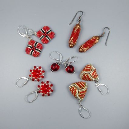 Red Earrings